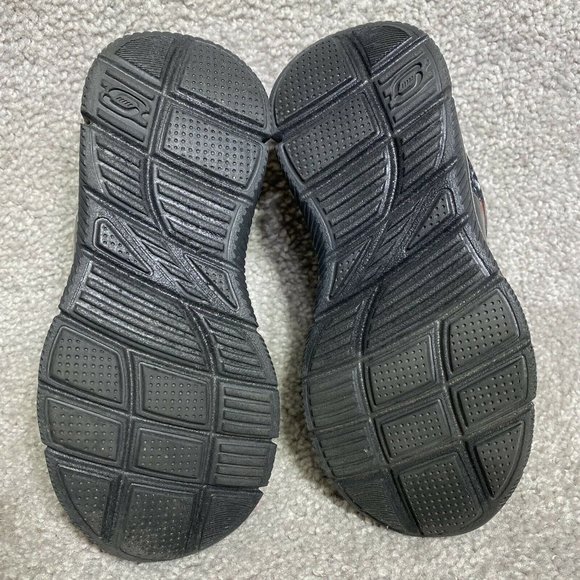 SKECHERS Youth EQUALIZER-MEGASONIC BLACK/RED STAR WARS 97020L Youth Size 12 - Picture 6 of 9